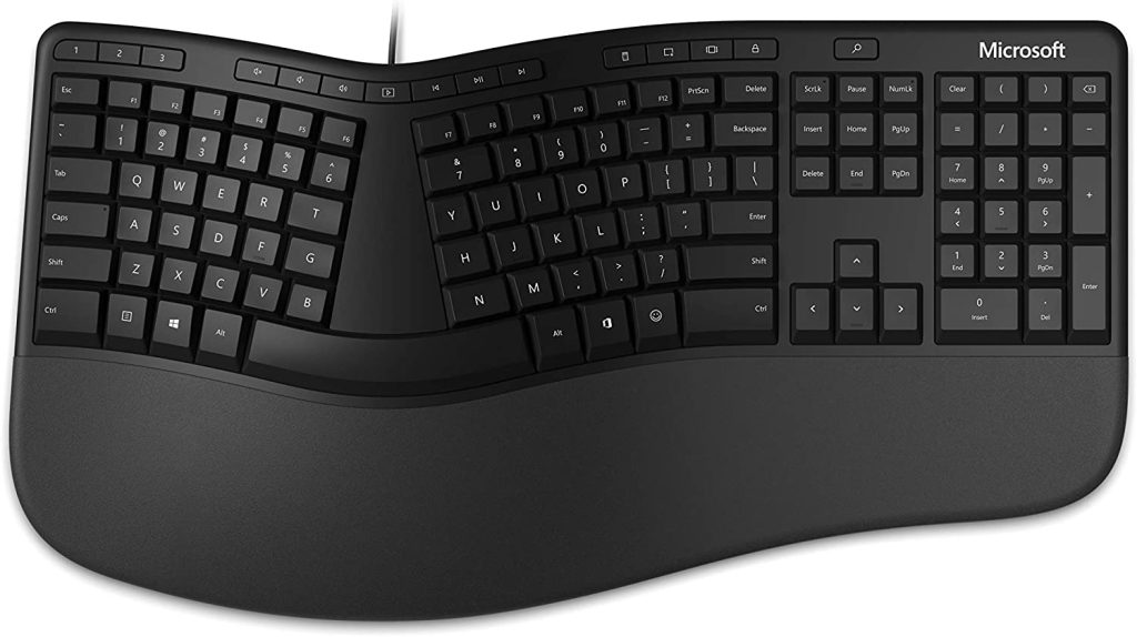 Clavier ergonomique Microsoft : Meilleur clavier ergonomique à petit budget