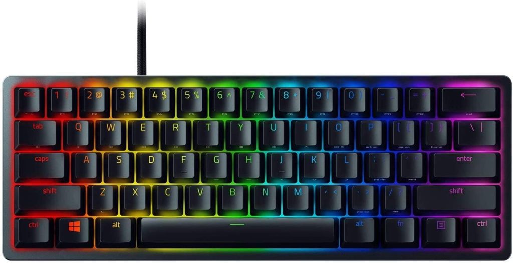 Meilleur clavier 60 ou 65 % compatible RGB